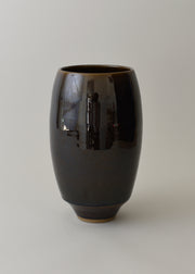 Oval Series Vase in Amber - Victoria Morris